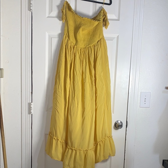 Fashion Nova Dresses & Skirts - Fashion Nova Yellow Maxi Dress